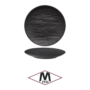 Plato de Cena M1934, Efecto Piedra Negro, Porcelana, 13 cm, Suministros para Hostelería, Vajilla al por Mayor - Product Image 4