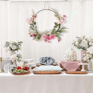 Corona de Rosas Eternas de Lujo, Coronas de Flores Preservadas para Regalo del Día de San Valentín, Decoración para <span class=keywords><strong>el</strong></span> Hogar, Bodas y Fiestas - Product Image 3
