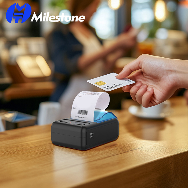 MHT-P11Portable Thermal Mini Printer 58 Mm Impresoras Termicals Small Business  Mobile Retail Pocket Printer