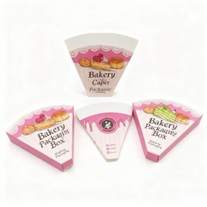Bán Buôn Hình Chữ Nhật Bánh Hộp Tùy Chỉnh Chất Lượng Cao Tái Chế Donut Hộp Hot Bán Bánh Cưới Hộp Cho Khách - Product Image 2