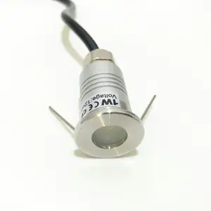 Miniluz de cubierta de 20mm, 1W, 12v