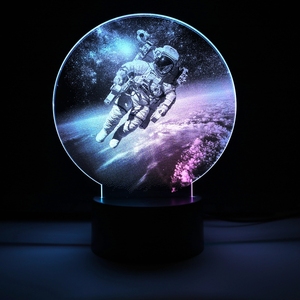 3 Cái Công Tắc Cảm Ứng 5V Chạy Bằng Pin AA Đế Đèn Ngủ <span class=keywords><strong>Led</strong></span> Acrylic Đế Đèn <span class=keywords><strong>LED</strong></span> 7 Màu Để Trang Trí Cho Trẻ Em - Product Image 2