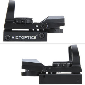 OEM के थोक 1x23x34 होलोग्राफिक दृष्टि समायोज्य 4 Reticles सामरिक खुले इलेक्ट्रो रेड और ग्रीन डॉट पलटा लाल डॉट दृष्टि - Product Image 3