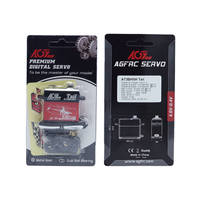 AGFRC A73BHNH bajo costo 17,5 KG Metal Gear 0.061s rápido 8,4 V 2S HV caja de Metal Digital programable cola RC helicóptero Servo