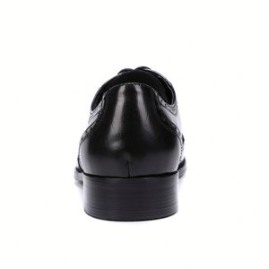 Zapatos de Cuero Casuales Versátiles Británicos de Alta Calidad para Hombre, Cubrepiés de Cuero, Zapatos Formales de Negocios - Product Image 3