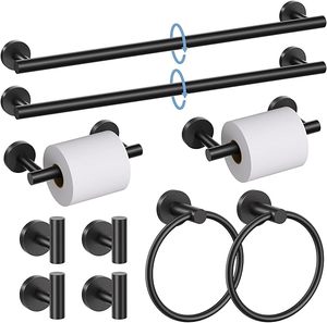 Portasciugamani <span class=keywords><strong>da</strong></span> Parete in Acciaio con Staffa per Installazione Facile per Progetti <span class=keywords><strong>Fai</strong></span>-<span class=keywords><strong>da</strong></span>-<span class=keywords><strong>Te</strong></span> - Product Image 3