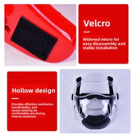 Casque de protection unisexe pour le fitness, équipement de Taekwondo, Boxe, Sanda avec masque – Vente en gros transfrontalière depuis la Chine