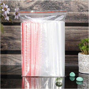 Precio al por mayor Cremallera superior LDPE/HDPE Impresión en huecograbado Tamaño personalizado y color Bolsa con cierre de cremallera compostable - Product Image 3