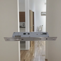 Serrure de porte à mortaise avec cylindre de serrure, corps de serrure à rouleaux 8530, fabrication sur mesure en gros, pour porte d'appartement