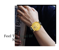 Jam Tangan Pria Golden Business Stainless GRACETE Merek Jam Tangan Emas Jam Mekanik untuk Pria