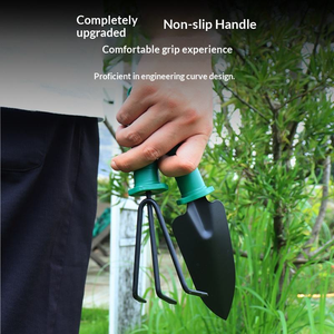 Ensemble d'outils de jardin multifonctionnels, sécateurs, pelle de plantation pour retourner et ameublir la terre - Product Image 2