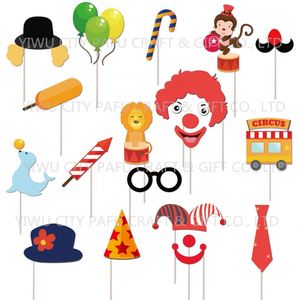 2019 New Products Happy Banner Photo Props Swirl Decoration Circus Themed Kids Birthday Party Supply - Product Image 2
