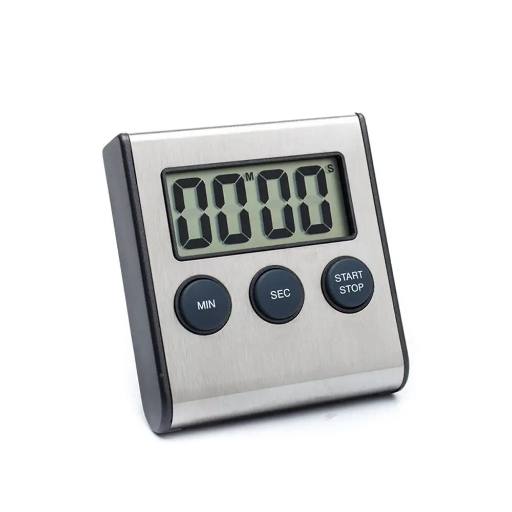 LCD Cooking digital timer megnet electronic countdown timer battery powered timer