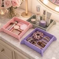 Tapis de rangement pliable en silicone, boîte magnétique, résistant à la chaleur, antidérapant, plateau de bureau épaissi, planche à découper, organisateur multifonctionnel