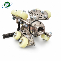 Buse de coupe rotative en acier inoxydable avec rouleau d'entraînement