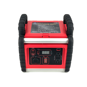 สถานีไฟฟ้าพกพาแบบแบตเตอรี่ตะกั่วกรด 12V 400W พร้อมสถานีไฟฟ้าพกพาพลังงานแสงอาทิตย์ - Product Image 2