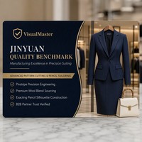 Completo da Donna con Blazer a Righe Blu Navy e Gonna con Spacco Alto, Giacca Elegante con Vita Stretta, Set Business Personalizzabile OEM/ODM