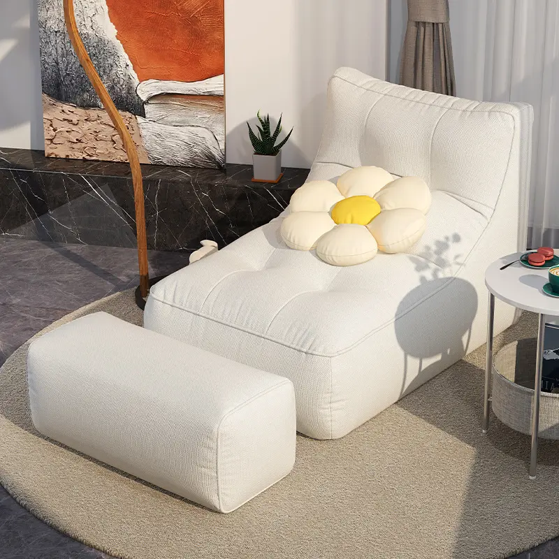 Bán Sỉ Đi Văng Giường Sofa Lười Lớn Bằng Mút Xốp Hoạt Tính Giường Đơn Ghế Ghế Lười Khổng Lồ Có Thể Tháo Rời Và Giặt Được