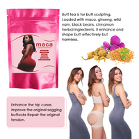Poudre de Maca Noire Bio OEM – Formule pour l'Augmentation des Fesses et des Hanches – Poudre d'Amélioration des Courbes Sans Effets Secondaires – Sûr pour les Femmes