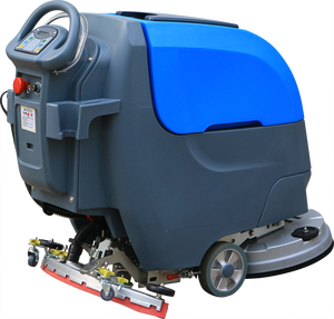 Ручная портативная компактная промышленная поломоечная машина для тяжелых условий эксплуатации, мини-скруббер для пола, коммерческая промышленная поломоечная машина с ручным управлением - Product Image 6