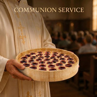 Ensemble de vaisselle en bois pour la Sainte-Cène, assiettes et coupelles de communion avec couvercle, pour les services religieux en gros
