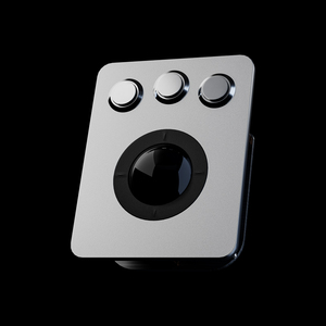 Ratón mecánico con Trackball para uso médico, dispositivo de punteo Industrial de plástico de 36mm, con montaje en Panel USB PS2, antiestático - Product Image 2