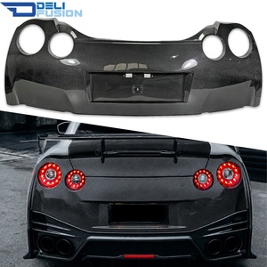 ชุดแต่งกันชนหลังคาร์บอนไฟเบอร์ทรง OEM สำหรับ Nissan GTR R35 DBA ปี 2011-2016 อะไหล่ตกแต่งรถยนต์ - Product Image 1