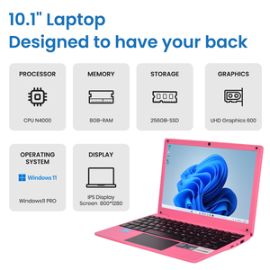 Portátil Educativo de 10.1 Pulgadas con Pantalla IPS Patentada Multicolor, Intel Celeron N4000, 8GB de RAM, 256GB SSD, Windows 11, Fácil de Transportar - Product Image 2