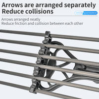 SPG arc composé flèche carquois tir à l'arc accessoires en plastique arc recourbé Longbow fibre de verre flèches portables en carbone étui support de sac