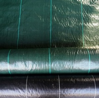Toile de paillage tissée anti-mauvaises herbes robuste de qualité supérieure pour aménagement paysager
