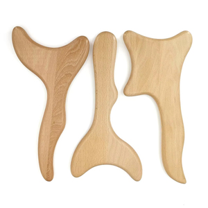 Maderoterapia profesional <span class=keywords><strong>colombiana</strong></span>, juego de 5 piezas, masajeador de drenaje linfático, herramienta para moldear el cuerpo, terapia de madera, deportes - Product Image 3