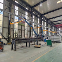 Extracteur de fumées de soudage mural de 5 m avec bras flexible en acier au carbone, conduit d'air rotatif à 360° pour laboratoire, puissant et à mouvement libre