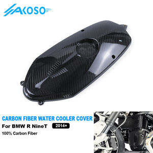 AKOSO 100% 3K couvercle de refroidisseur d'eau en fibre de carbone pour moto <span class=keywords><strong>BMW</strong></span> R <span class=keywords><strong>NineT</strong></span> R9T 2014-2022 - Product Image 2