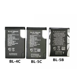 แบตเตอรี่มือถือ1020มิลลิแอมป์ต่อชั่วโมง BL-5C 3.7โวลต์สำหรับ5C <span class=keywords><strong>Nokia</strong></span> BL 1200 1208 1600 1650 105 106 E60 N70แบตเตอรี่ <span class=keywords><strong>N9</strong></span> - Product Image 3