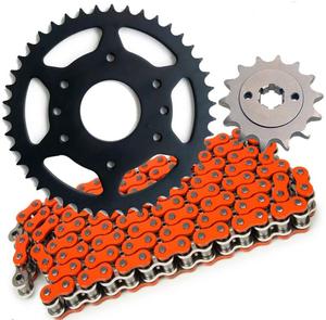 Juego de Cadena con Piñón Delantero y Trasero de Motocicleta para KTM Duke200 <span class=keywords><strong>Duke125</strong></span> 390duke - Product Image 1