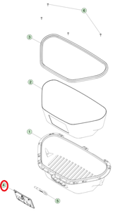 Panneau de couverture de coffre intérieur avant BAINEL pour TESLA modèle <span class=keywords><strong>S</strong></span> 2022- OE 1564256-00-A - Product Image 6