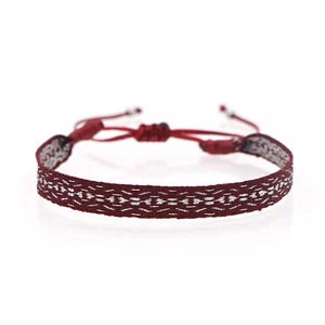 Dân Tộ<span class=keywords><strong>c</strong></span> 77 Phong <span class=keywords><strong>C</strong></span>ách Vải Bracelet Hot Bán Giá Rẻ Tình Bạn Vòng Tay Bện Boho Điều Chỉnh Nepal Vòng Tay - Product Image 6