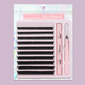 <span class=keywords><strong>Cils</strong></span> en grappe DIY Neon Coral Surge 117D D Curl 14-19mm, couleurs vives et lumineuses, fluorescentes, tropicales, audacieuses, pour les vacances et les soirées - Product Image 3