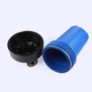 Lớn màu xanh 10 và 20 inch lọc nước Cartridge rõ ràng nhựa RO hệ thống nhà ở với 1-năm Bảo hành toàn bộ nhà Lọc - Product Image 4