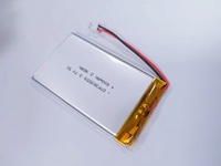 OEM ODM Pouch Lithium Polymer Cell DTP383559 3.7V 800mAh Baterai Lipo Isi Ulang Ukuran Kustom untuk Perangkat Elektronik Pintar