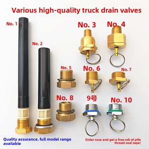 Automatische luchtreservoirtank volledig automatische aftapkraan waterafvoer Sinotruk vrachtwagen 140STR uitlaat rioolkraan - Product Image 5