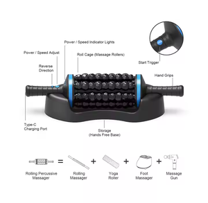 Massageador muscular corporal recarregável ginásio portátil percussão terapia - Product Image 5