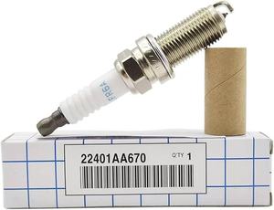 KM PREMIUM otomobil parçaları iridyum platin buji 22401-AA670 SILFR6A Subaru için Fit - Product Image 3