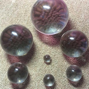 Yüksek kaliteli kristal cam küre k9 temizle kristal cam küre 90mm şeffaf akrilik topu temizle akrilik topu - Product Image 6