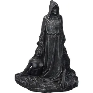 Patung Reaper Grim, Patung Resin Dekorasi Gotik Ultimate, Malaikat Takdir