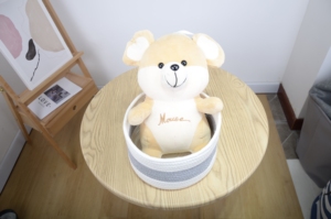 Commercio all'ingrosso Mini cesti di stoccaggio della <span class=keywords><strong>corda</strong></span> di cotone-organizzatori di giocattoli per bambini, porta asciugamani per la casa, contenitori per vasi di piante - Product Image 6