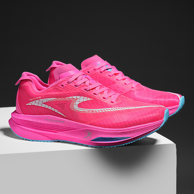Men's Professional Running Shoes Lightweight Speed Training Shoes High-Performance Breathable Mesh Sports Shoes Racing Shoes