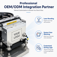 Maßgefertigtes Doppel-Vibrationsmotor-Fütterungssystem OEM/ODM Hocheffiziente Automatisierte Zuführeinheit Präzisions-Linear-Sortierschiene