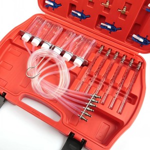 เครื่องมือวินิจฉัยอัตโนมัติชุดเครื่องวัดการไหลของหัวฉีดดีเซล6สูบชุดทดสอบอะแดปเตอร์รางทรงกระบอกชุดทดสอบการรั่วไหล - Product Image 3