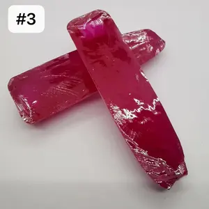 Hot Sale Synthetic Raw Corundum #5 # 2 #3 And Spinel Material Rough Uncut Corundum Mineral Corundum Sale Per Kg